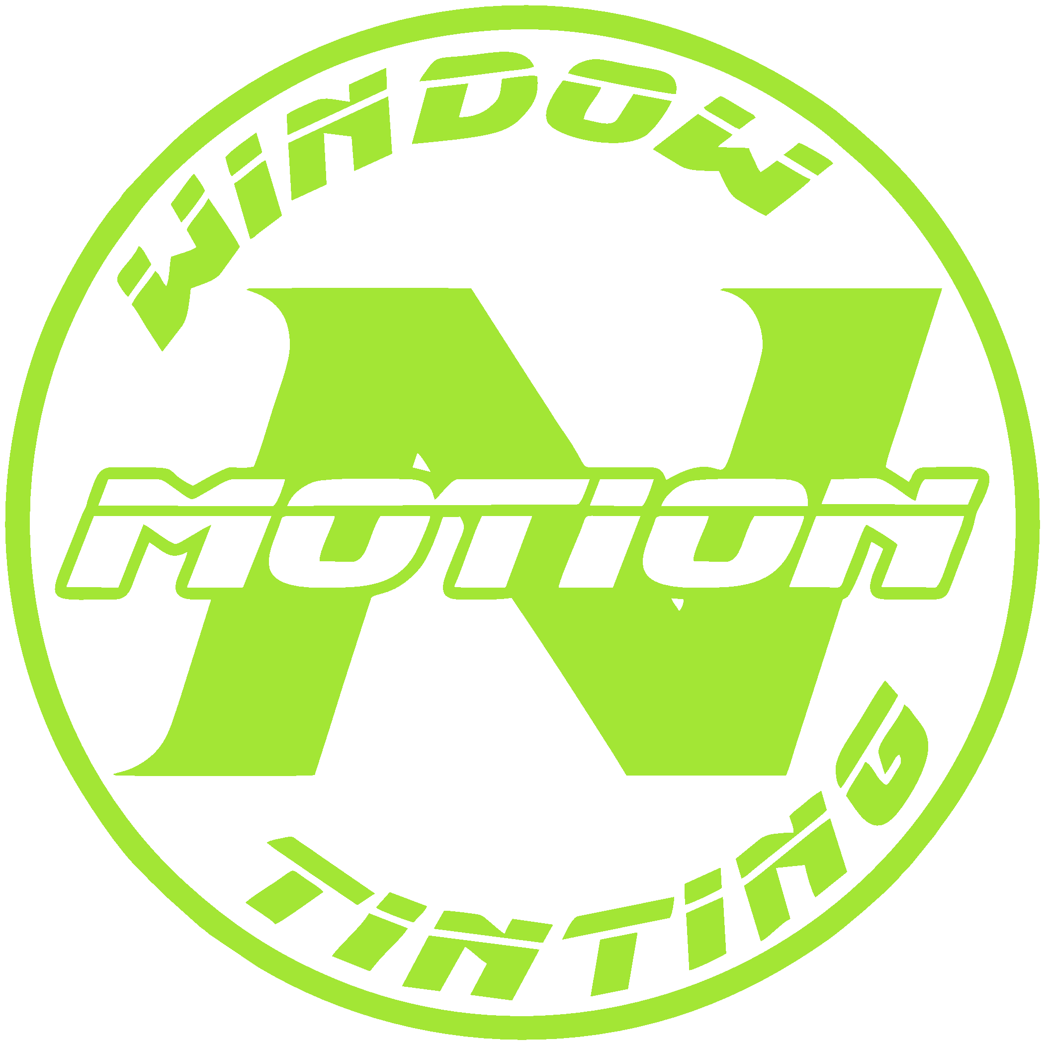 N Motion Window Tinting Logo