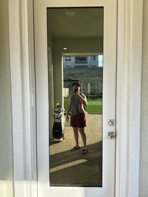 Sliding Glass Door — Ceramic Film