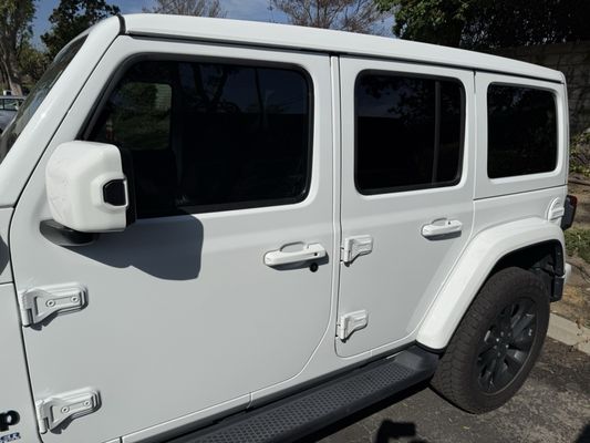 Jeep Wrangler — Full Window Tint