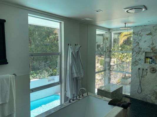 Bathroom Glass — Decorative Film
